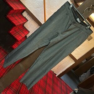 Falls Creek Men’s Dress Pants, Grey Straight Leg